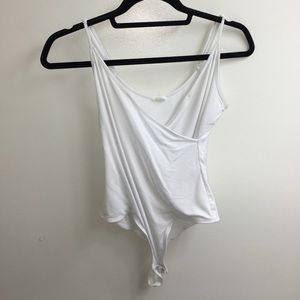 Garage White Bodysuit